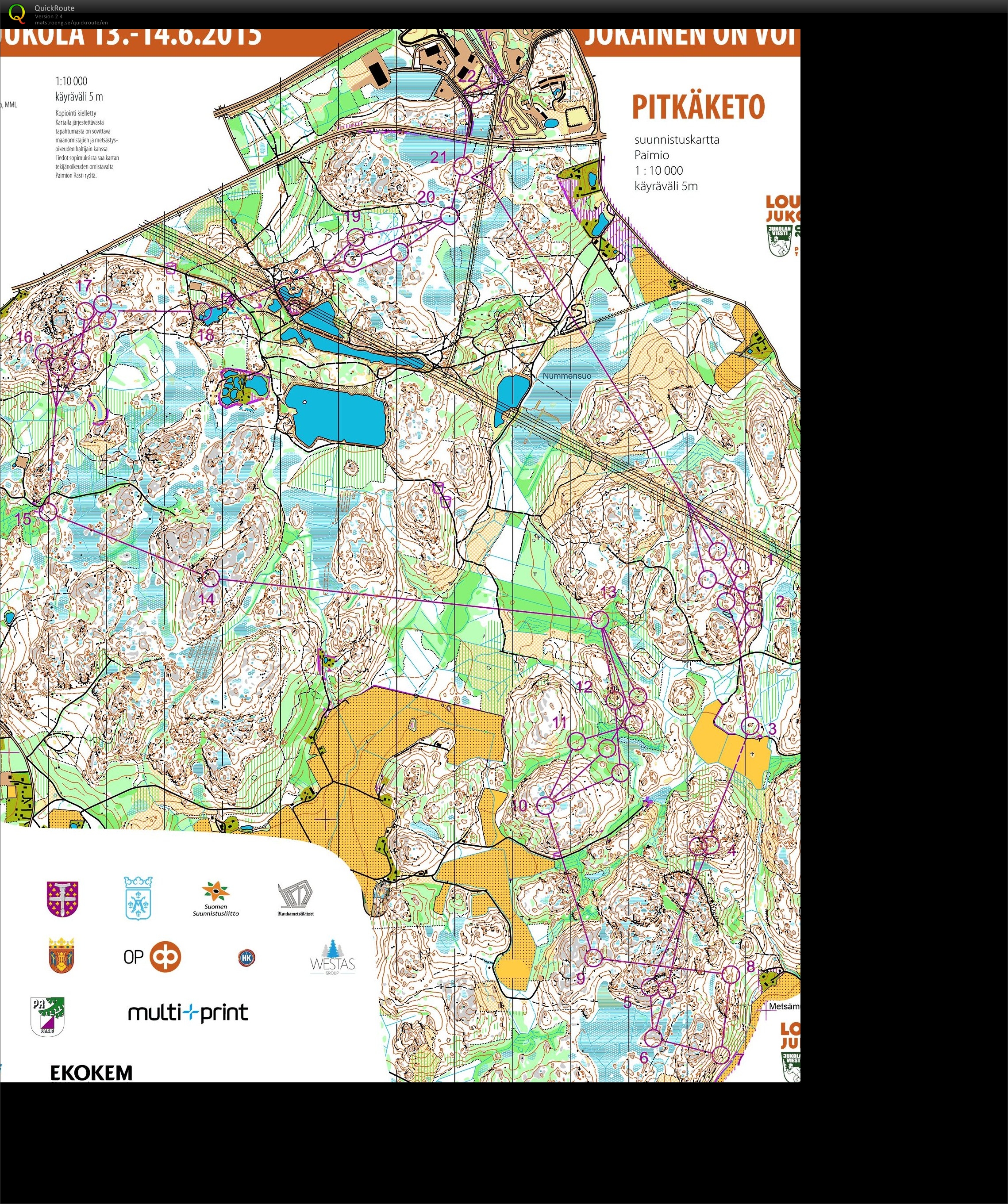 Jukola 1 (13/06/2015)