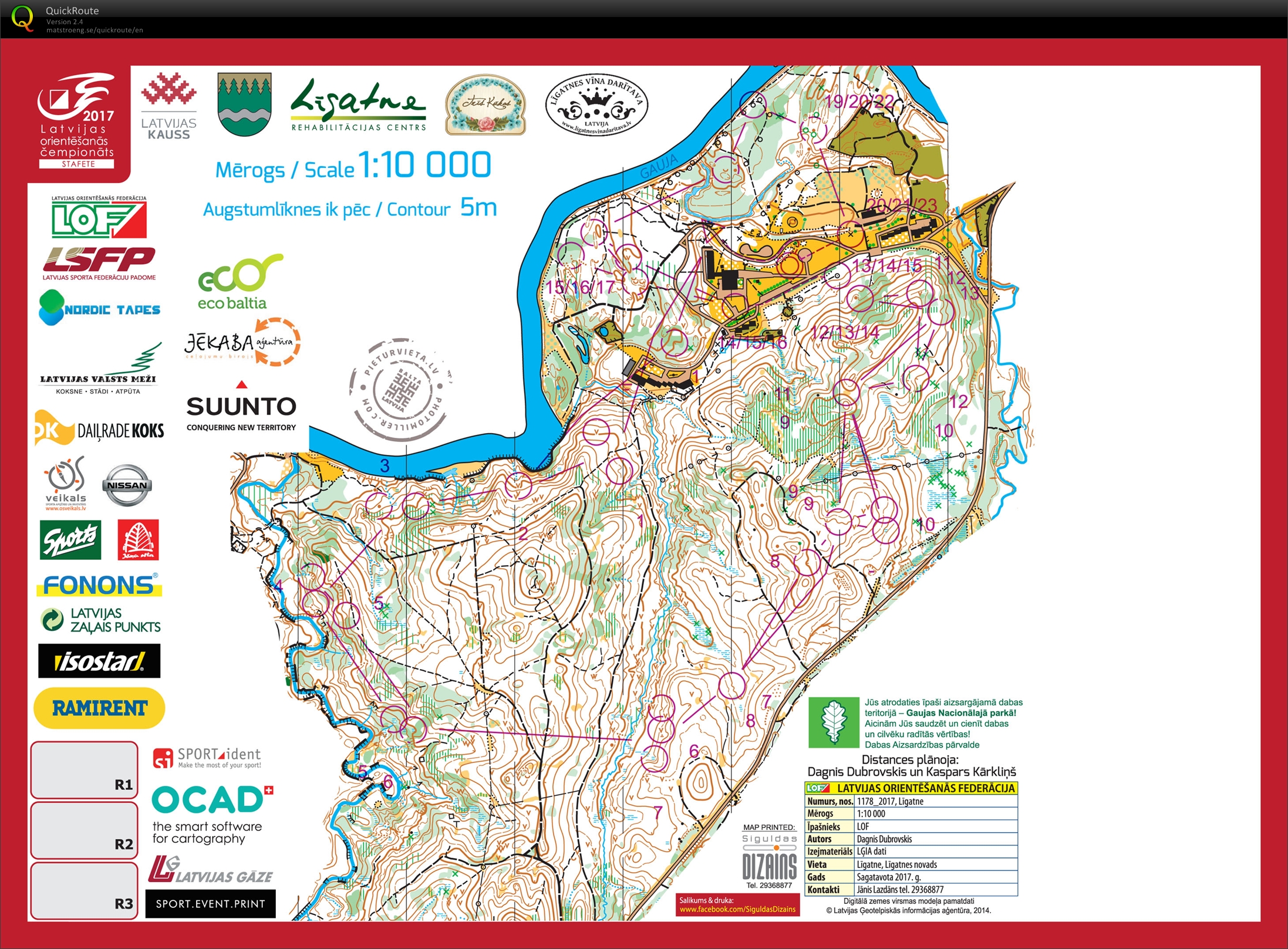 Latvian Championship Relay (10-09-2017)