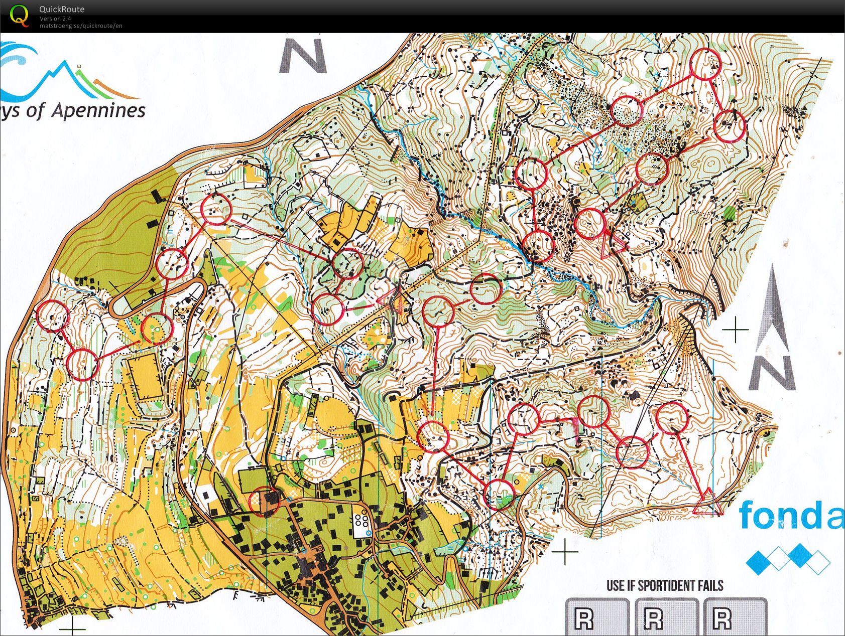 Downhill orienteering (31.03.2018)