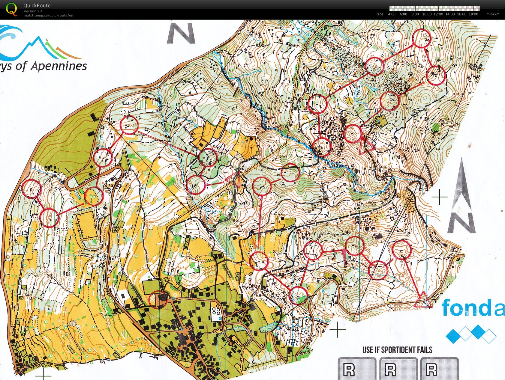 Downhill orienteering (31.03.2018)
