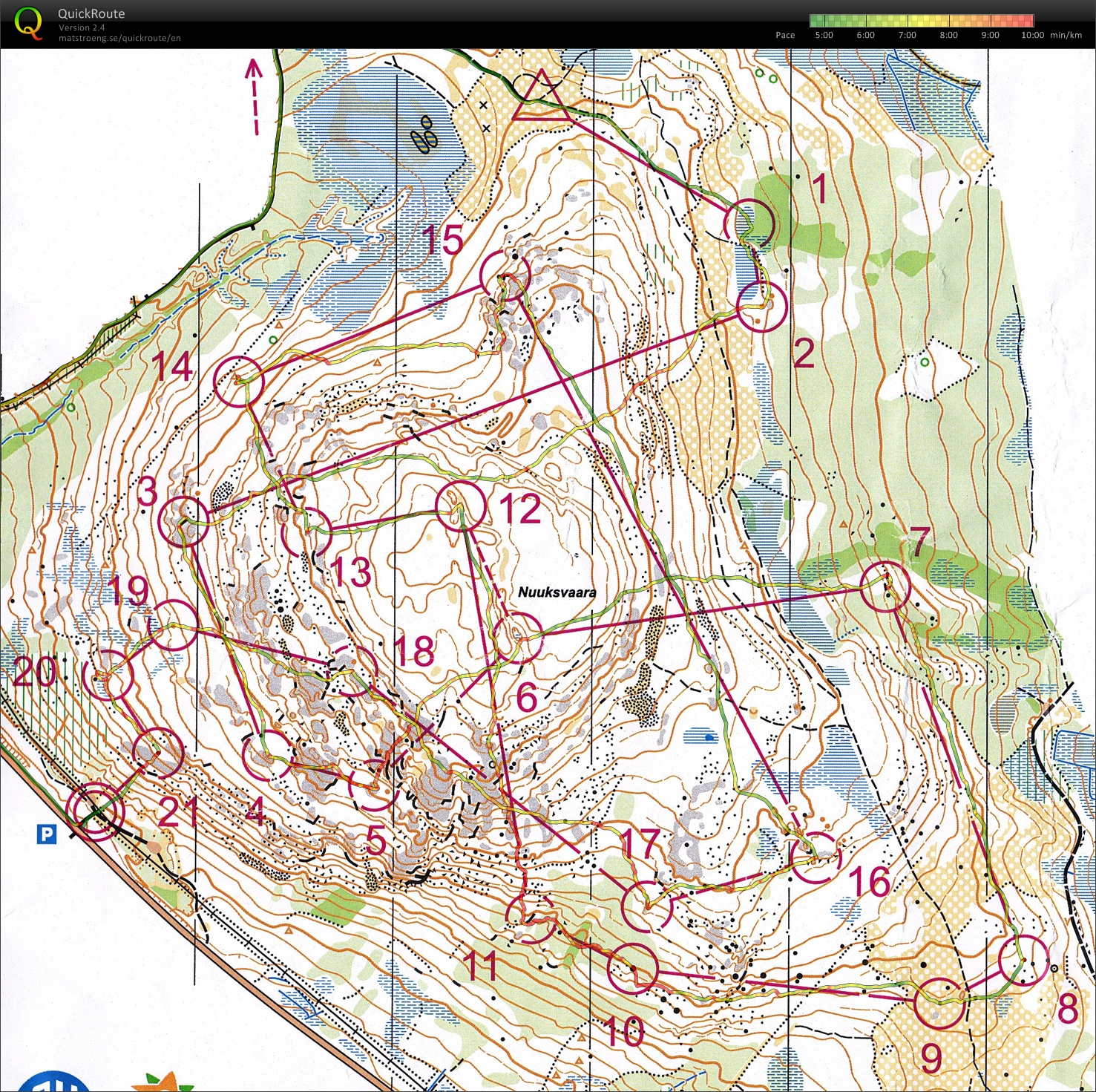 Jukola 2020 training (16.09.2018)