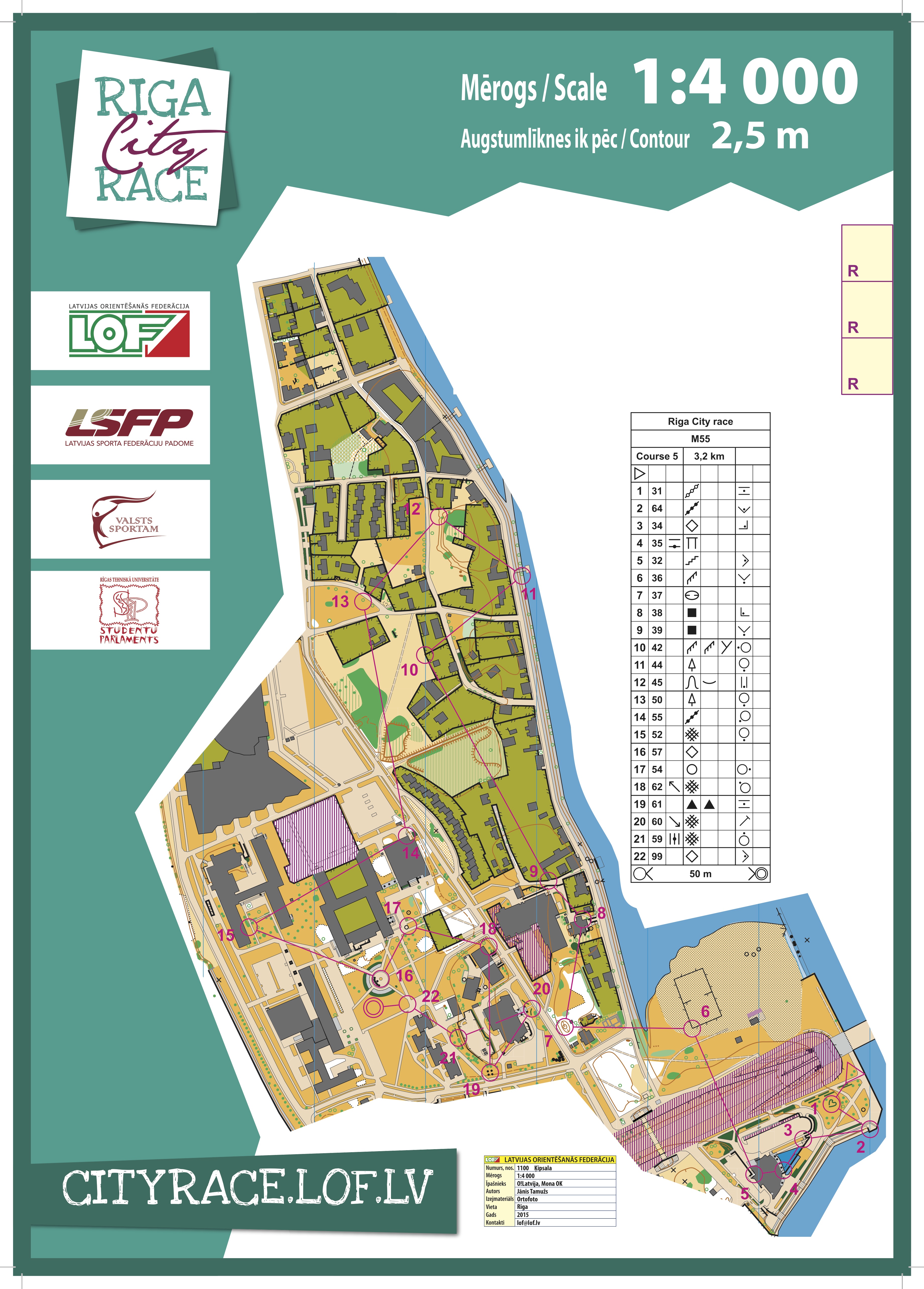 Riga City Race M55 (29-08-2015)