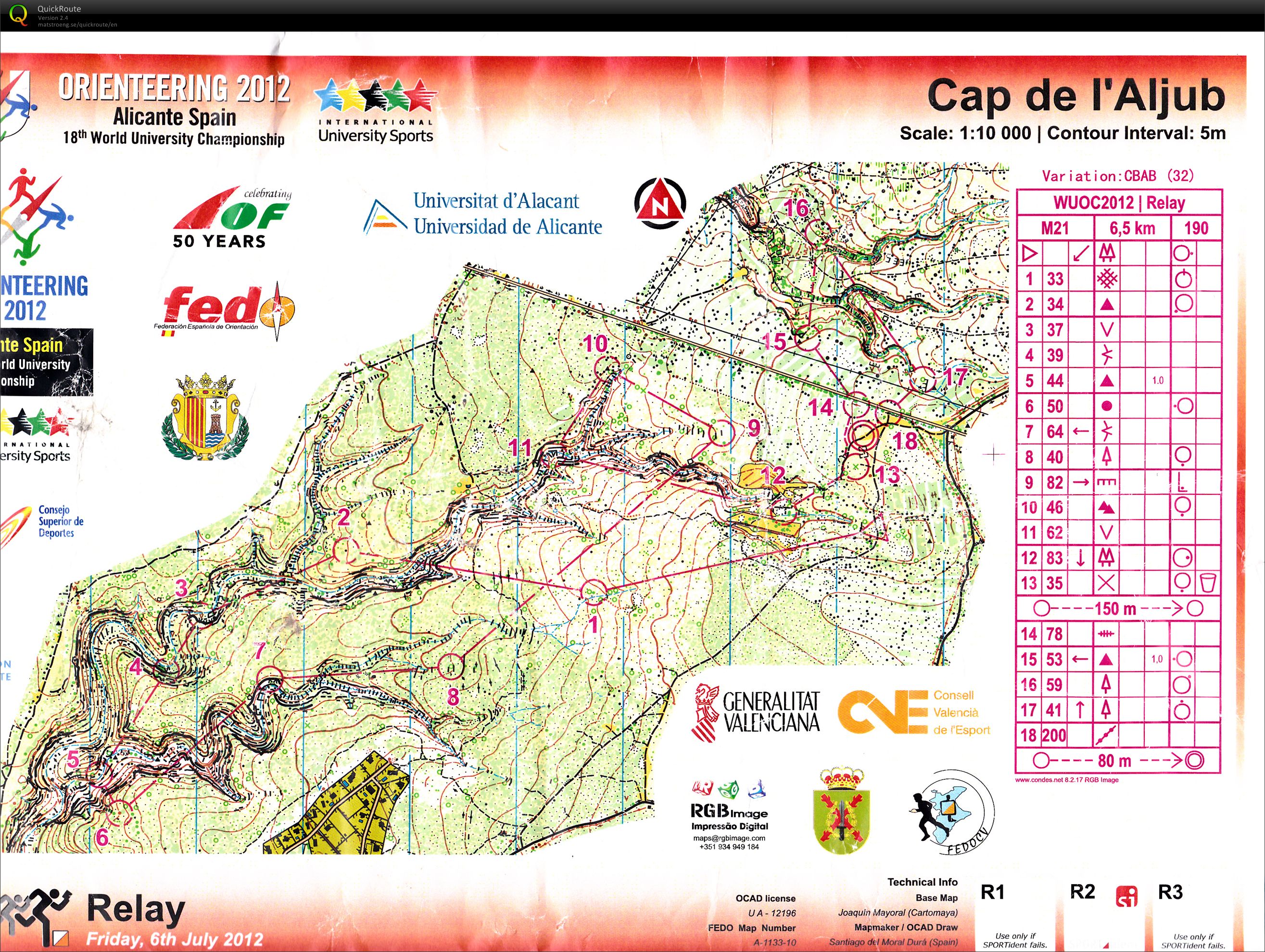 WUOC Relay (06/07/2012)