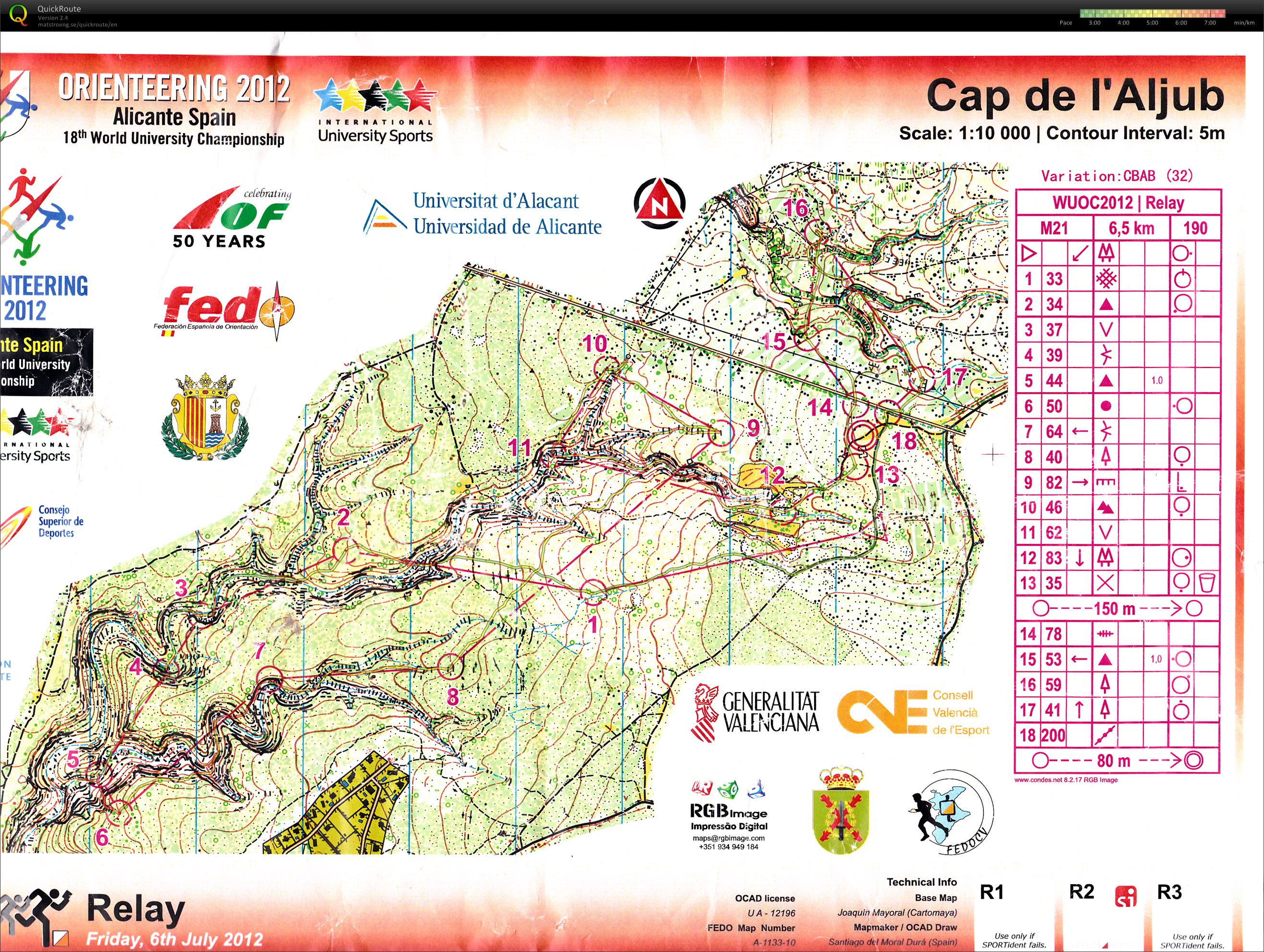 WUOC Relay (06/07/2012)