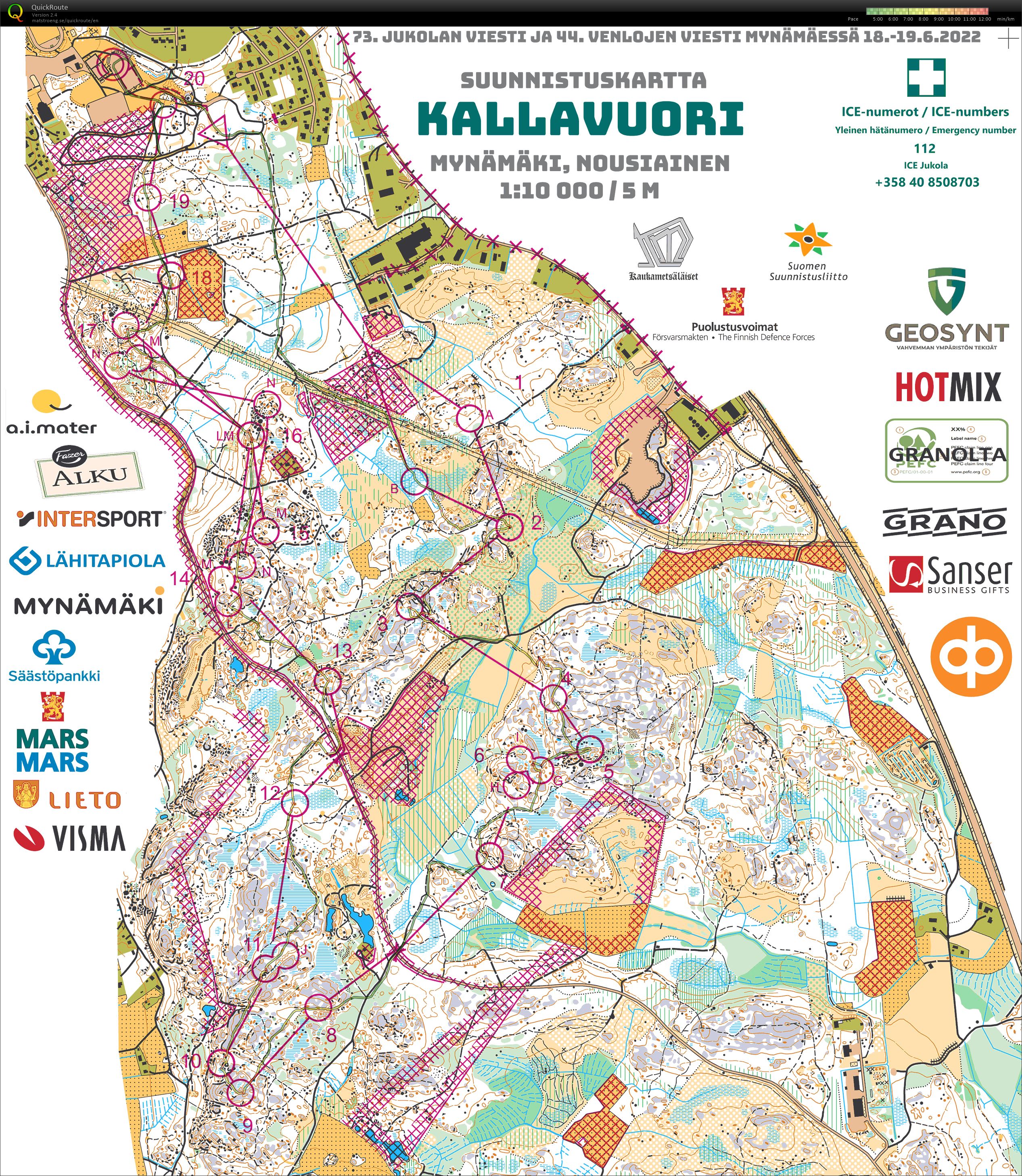 Lukkari Jukola - Venla relay (18/06/2022)