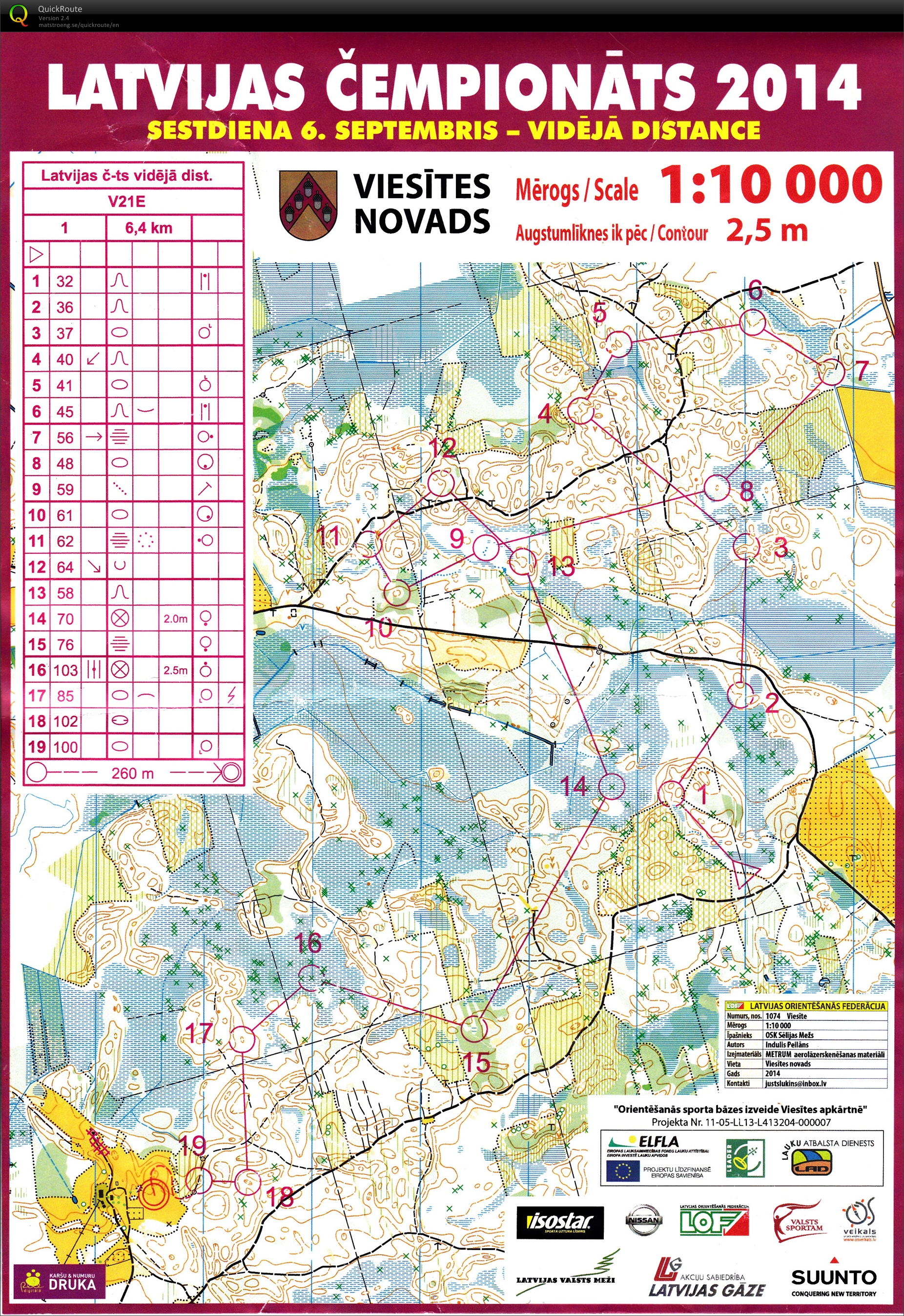 Latvian Championship Middle (06.09.2014)