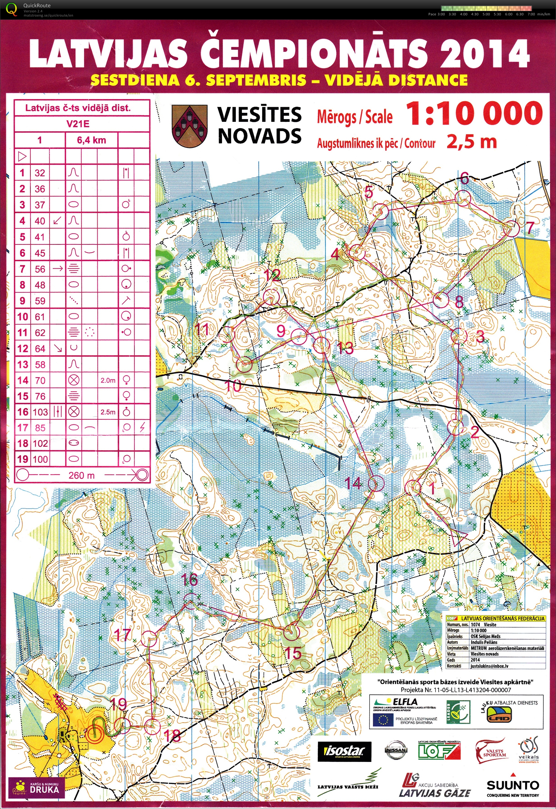 Latvian Championship Middle (06.09.2014)